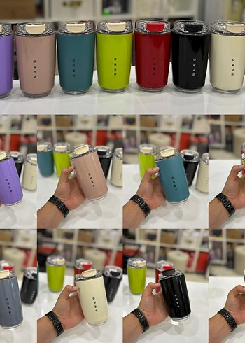 Renkli Çift Katmanlı Termos Bardaklar - Görsel 11