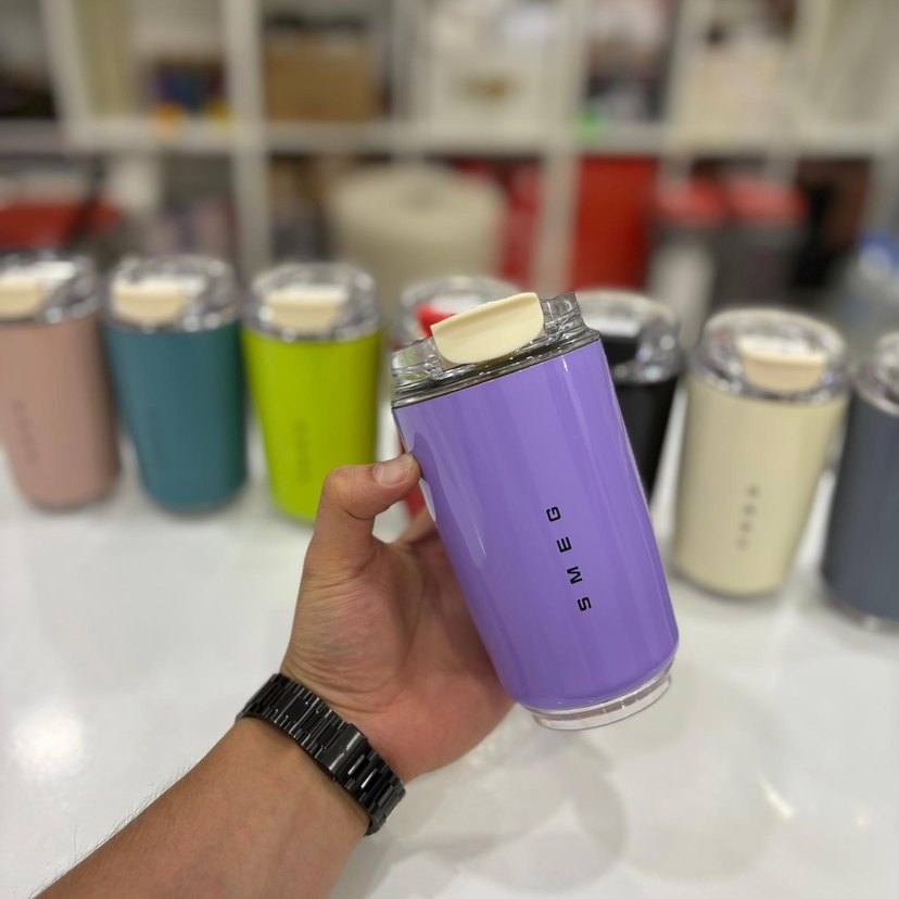 Renkli Çift Katmanlı Termos Bardaklar - Görsel 2