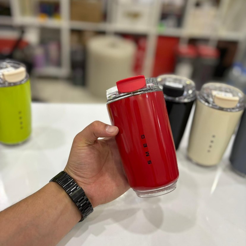 Renkli Çift Katmanlı Termos Bardaklar - Görsel 4