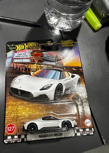 Hot Wheels Maserati MC20 Beyaz Oyuncak Araba