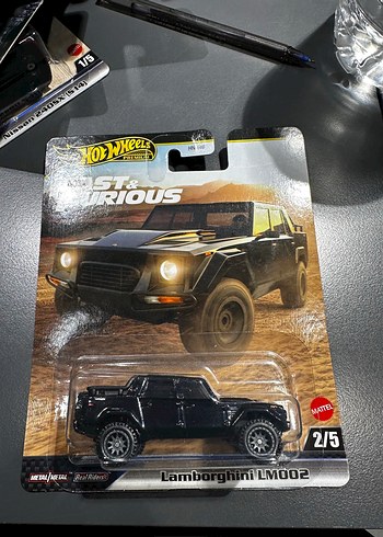 Siyah Lamborghini LM002 Oyuncak Araba