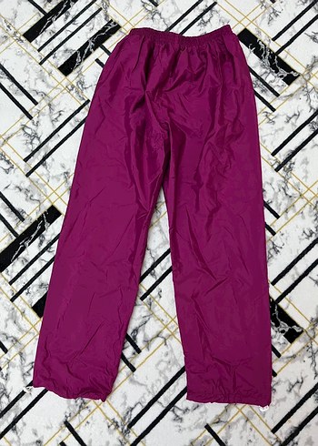 Parlak Mor Kadın Uzun Kollu Yağmurluk - Görsel 3