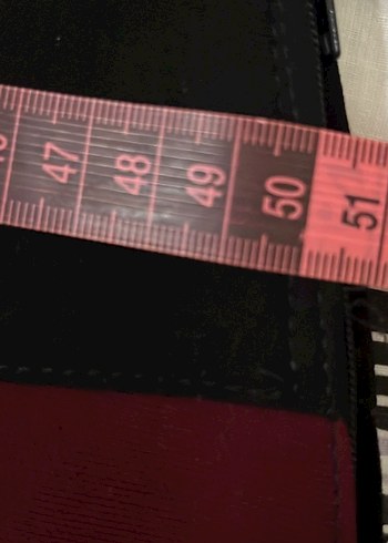 Bordo Siyah Uzun Drapeli Kadın Etek - Görsel 4