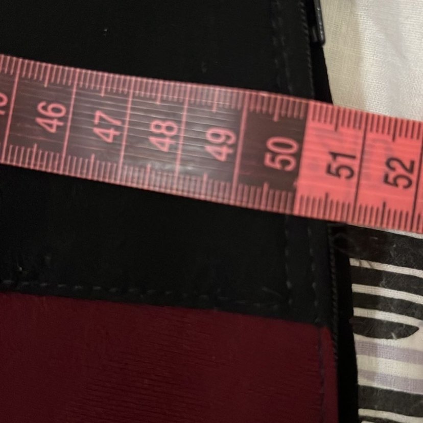 Bordo Siyah Uzun Drapeli Kadın Etek - Görsel 4