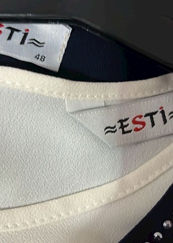 Boncuk İşlemeli Lacivert Tunik - Görsel 5