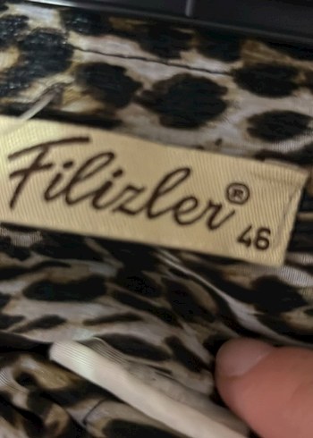 Leopar Desenli Uzun Kadın Etek - Görsel 3