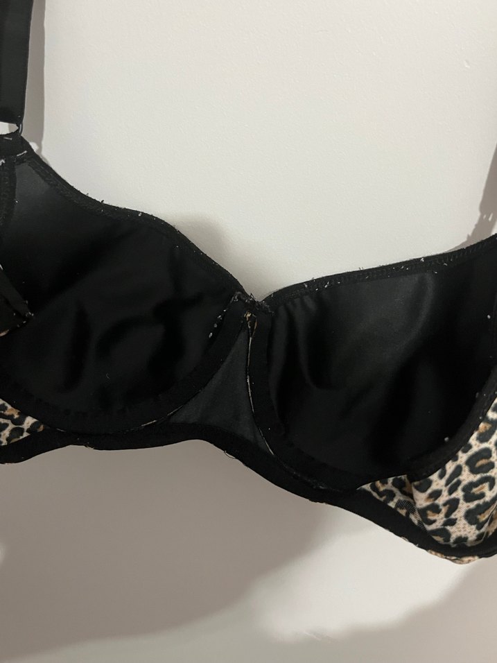 Leopar Desenli Kahverengi Sütyen - Görsel 3