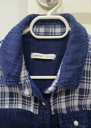 Koton Erkek çocuk ekoseli gömlek - Görsel 3