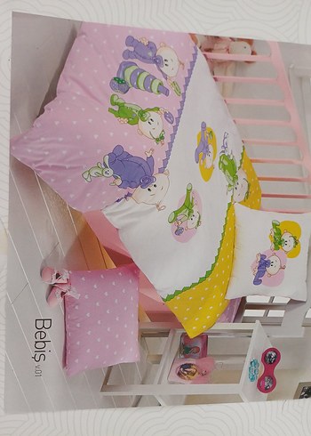 Bebek Desenli Pamuklu Çocuk Nevresim Takımı - Görsel 6