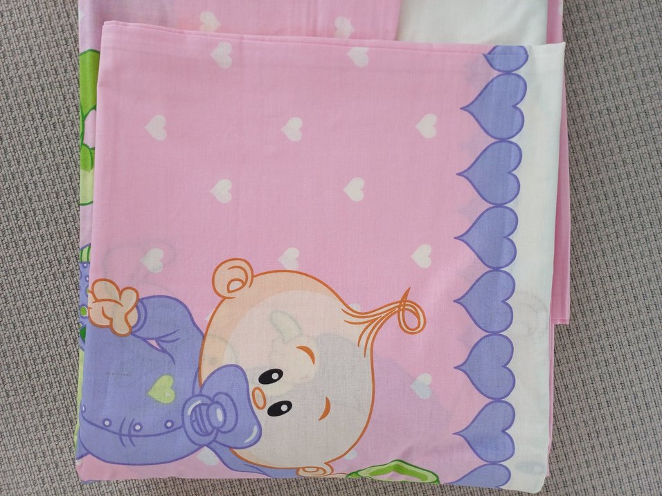 Bebek Desenli Pamuklu Çocuk Nevresim Takımı - Görsel 2