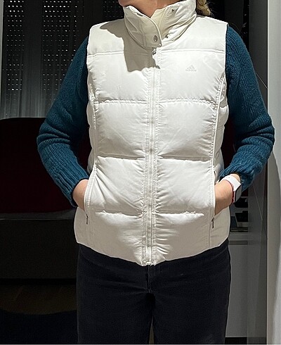 Adidas Kaz Tüyü kalın yelek