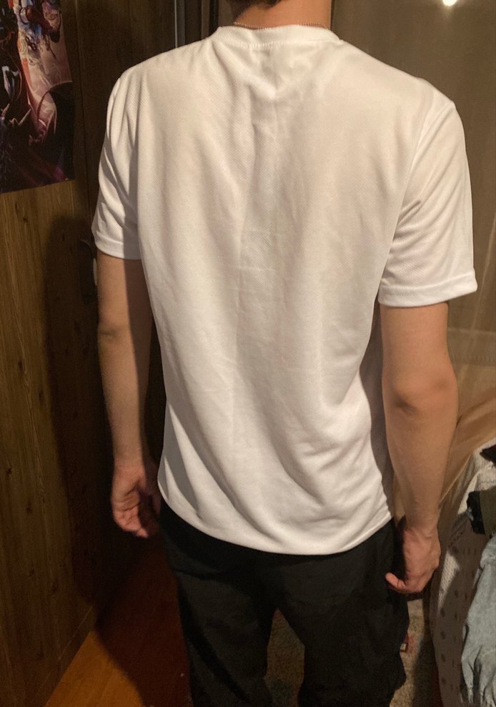 Beyaz Baskılı Kedi Temalı Tişört - Görsel 2