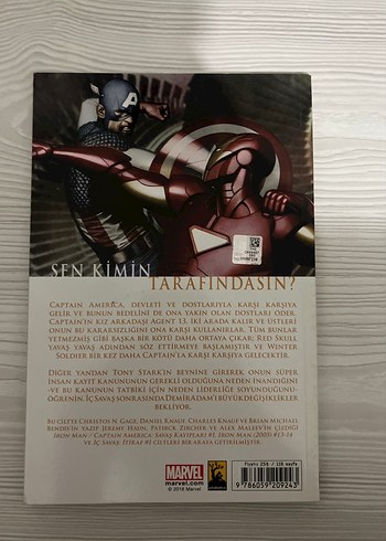 Iron Man İç Savaş Marvel Çizgi Roman - Görsel 2