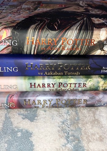 Harry Potter Resimli Kitap Seti 4'lü - Görsel 2
