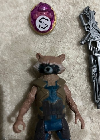 Hasbro Avengers Aksiyon Figür - Groot ve Rocket - Görsel 3