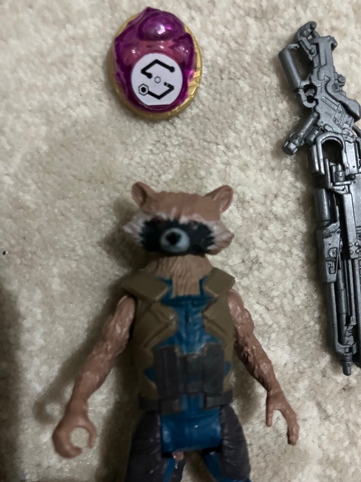 Hasbro Avengers Aksiyon Figür - Groot ve Rocket - Görsel 3