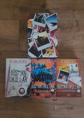 Düşman Okullar 3 Kitap Seti Dilara Keskin