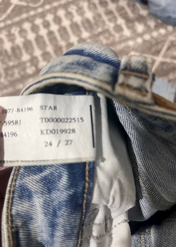 Gri Bej Kadın Denim Midi Pantolon - Görsel 2