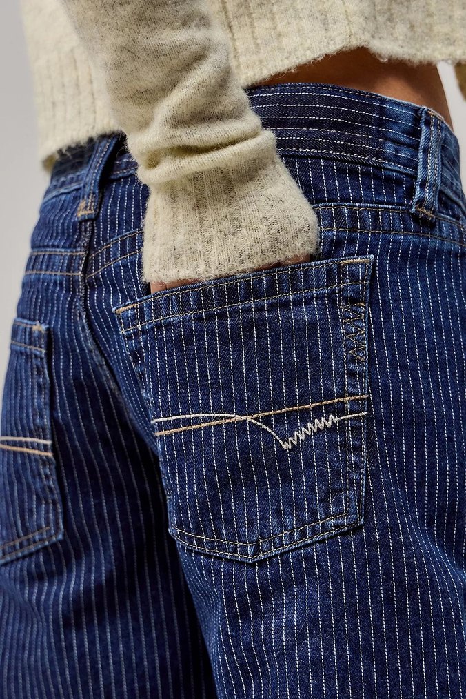 BDG Urban | Prinstripe Jean Pantolon — görsel 3/6