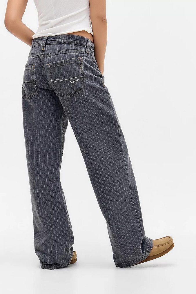 BDG Urban | Prinstripe Jean Pantolon — görsel 3/10