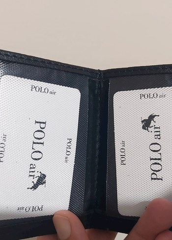 Gri Erkek Polo Cüzdanı - Görsel 2