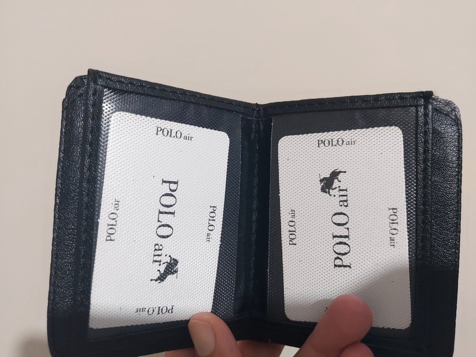 Gri Erkek Polo Cüzdanı - Görsel 2