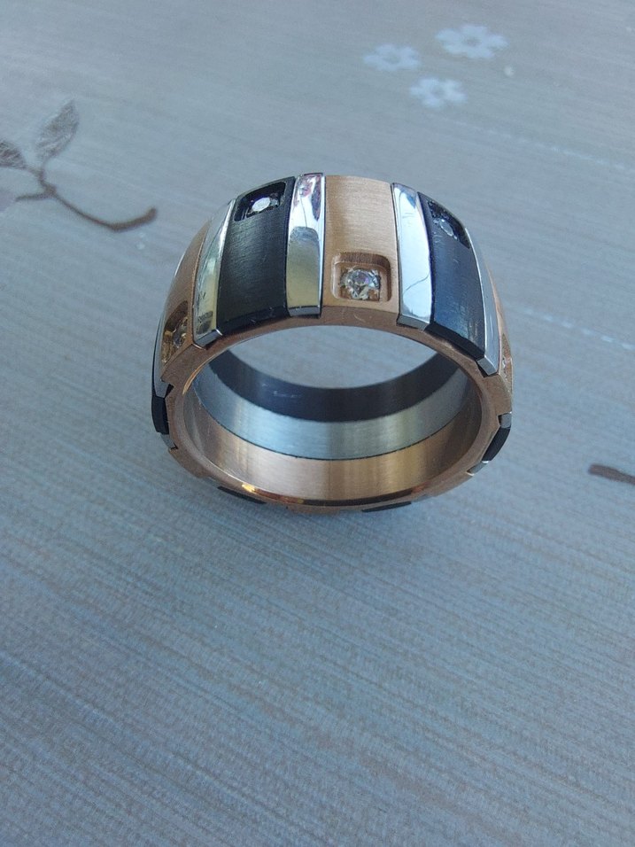 Siyah Kadın Yüzük Seti - Görsel 2