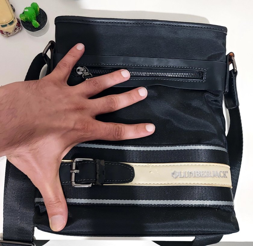 Lumberjack postacı çanta - Görsel 3