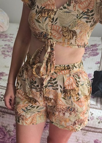 Şort&Crop Takım