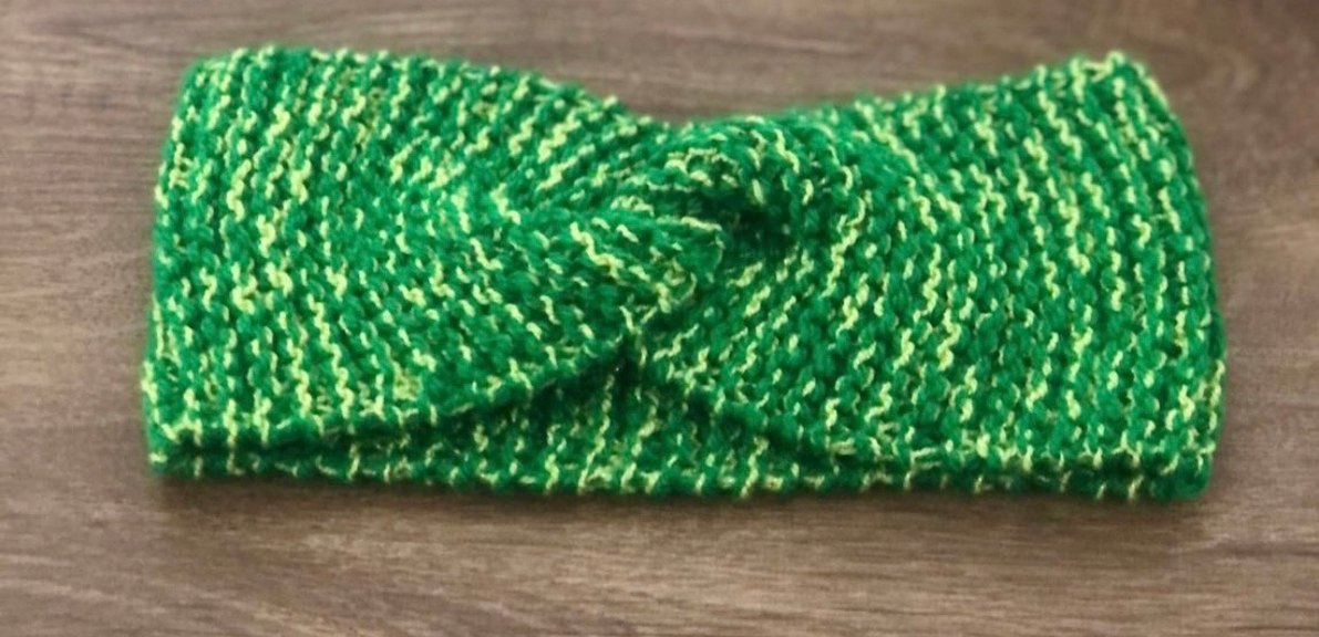 Zara Model Simli  Örgü Kadın Saç Bandı - Görsel 2