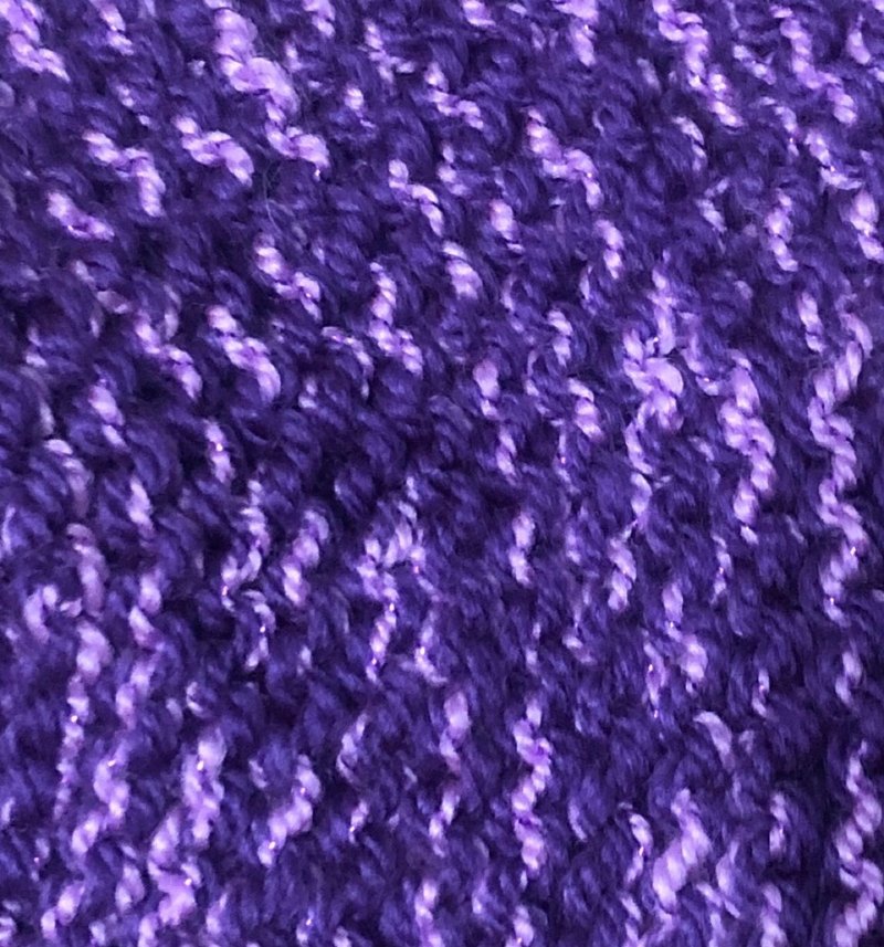 Zara Model Simli Örgü Saç Bandı - Görsel 2