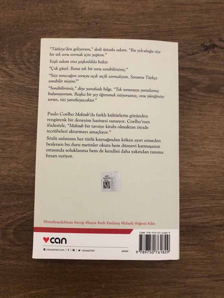 Paulo Coelho - Mektub - Görsel 2