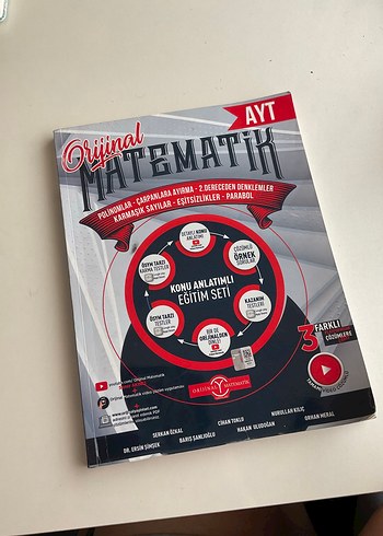 Orijinal AYT Matematik Konu Anlatımlı fasikül polinom