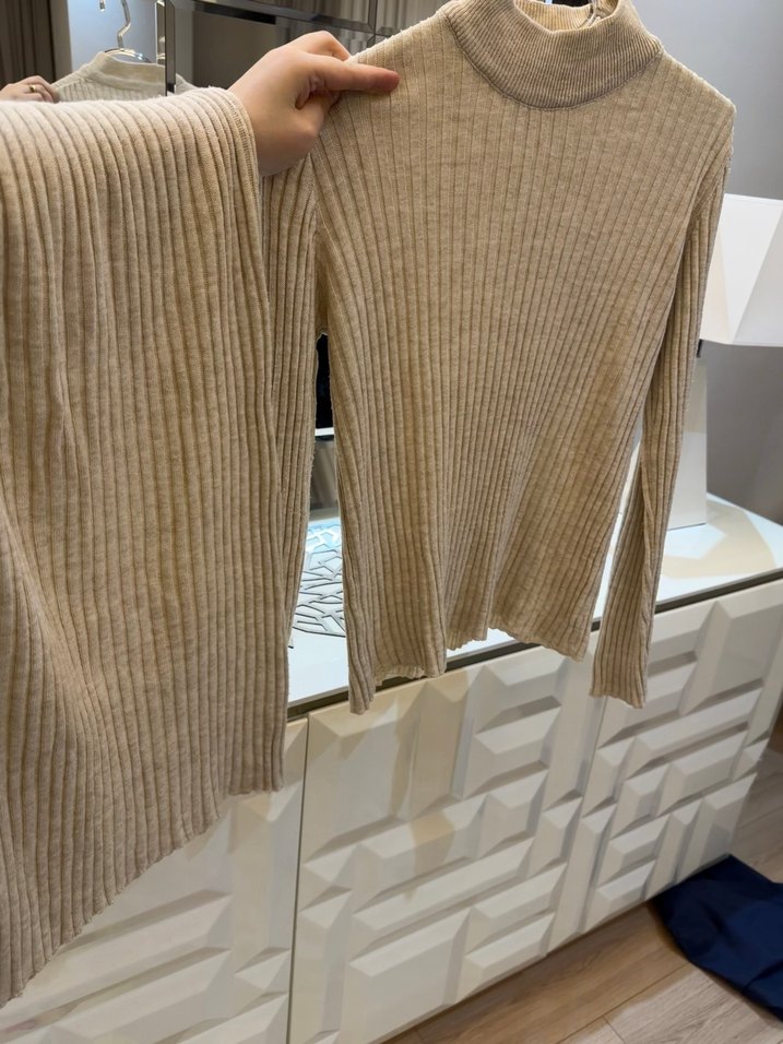 Triko Kadın Kazak etek takım - Görsel 3