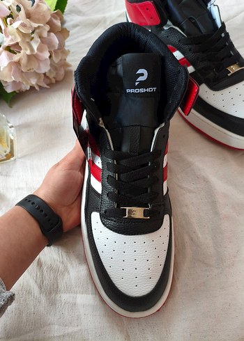 Proshot Ps155 Hı 2pr Beyaz Erkek High Sneaker - Görsel 3