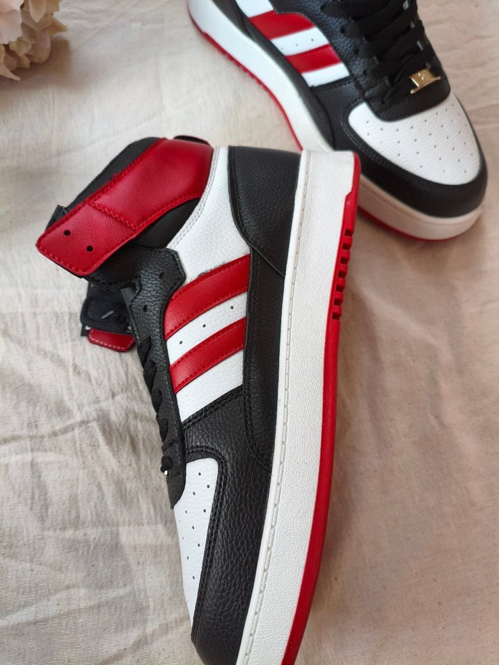 Proshot Ps155 Hı 2pr Beyaz Erkek High Sneaker - Görsel 4