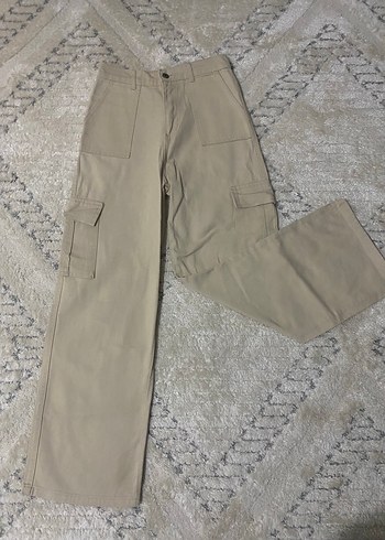 Bej kargo pantolon