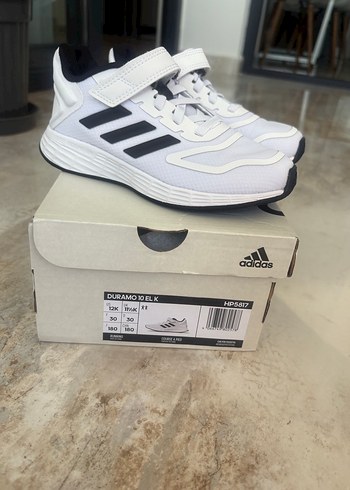Erkek Çocuk Beyaz Adidas Spor Ayakkabı
