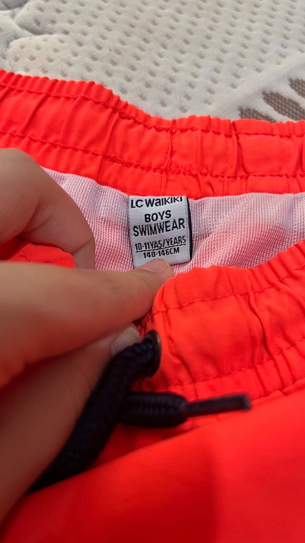 Kırmızı Erkek Mini Yüzme Şortu - Görsel 3