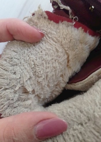 Bordo Deri Kadın Dolgu Topuklu Bot - Görsel 3