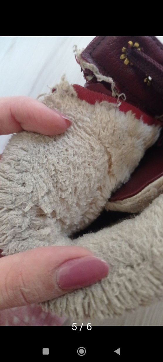 Bordo Deri Kadın Dolgu Topuklu Bot - Görsel 3