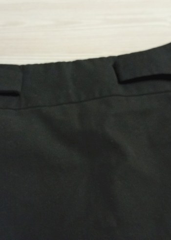 Siyah Uzun Kadın Etek - Görsel 3