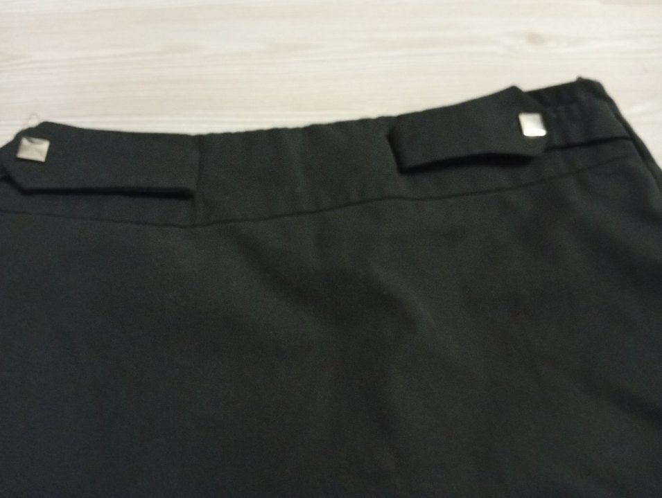 Siyah Uzun Kadın Etek - Görsel 3