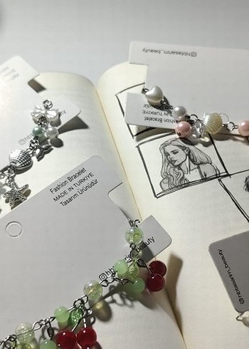 Diğer Renkli Boncuklu Mini Kadın aksesuar