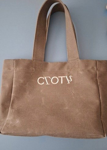 Orijinal Cloth Bej Kadın Basic Omuz Çantası