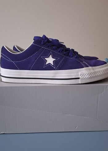Converse Mor Süet Spor Ayakkabı