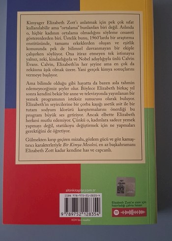  Bir Kimya Meselesi - Bonnie Garmus
