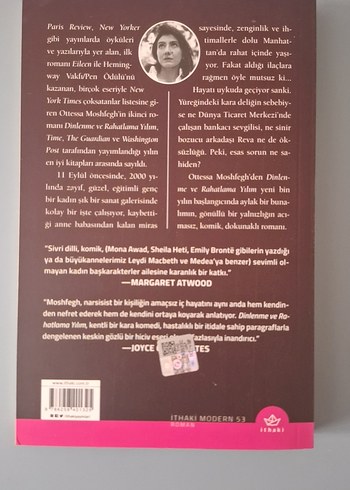  Dinlenme ve Rahatlama Yılım - Ottessa Moshfegh