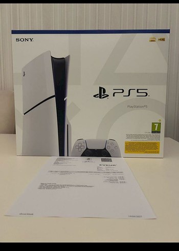PS 5 CD'Lİ SLİM 1 TB SIFIR KAPALI KUTU