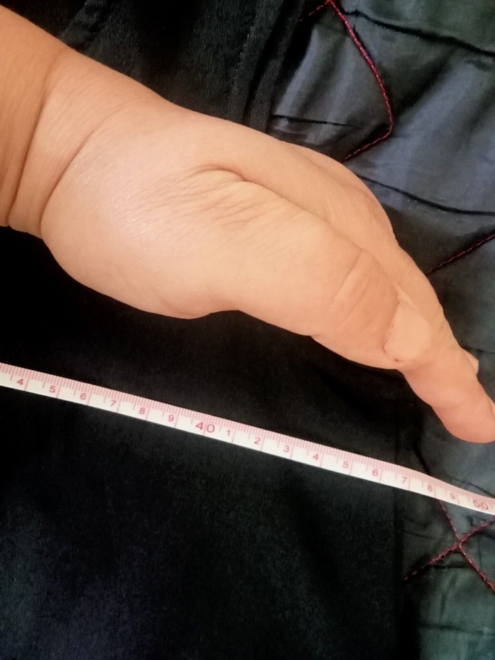 Siyah Dökümlü Mini Hamile Takım - Görsel 5